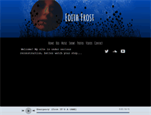 Tablet Screenshot of edithfrost.com